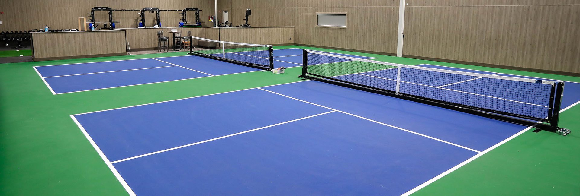 indoor pickleball courts
